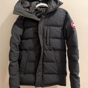 Canada Goose Men's Dark Gray Puffer Jacket